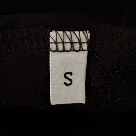 We Are Hah X Free People Mama C Lace + Mesh Maxi Dress in Oversized Small In Blk - Picture 6 of 7